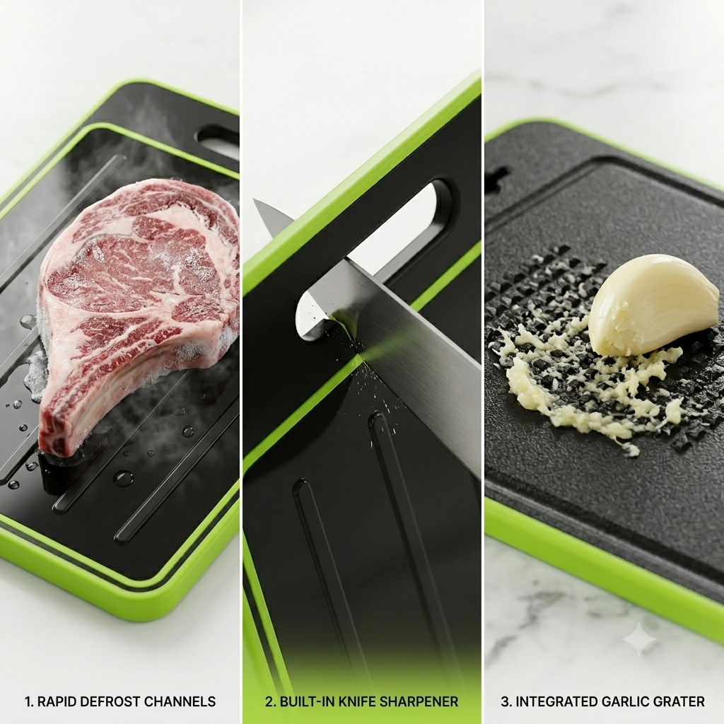Vaultra 4-in-1 Cutting Board